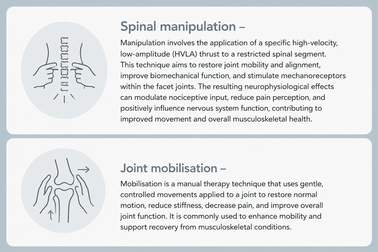 Spinal Manipulation